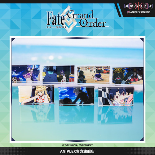 【现货ANIPLEX】Fate/Grand Order 日服9周年 盲抽亚克力砖 周边 - 图2