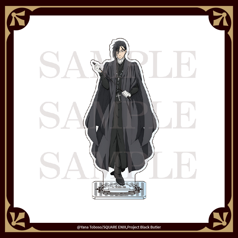 【现货ANIPLEX】黑执事 寄宿学校篇 立牌 锡巴斯查恩西雅尔周边 - 图0