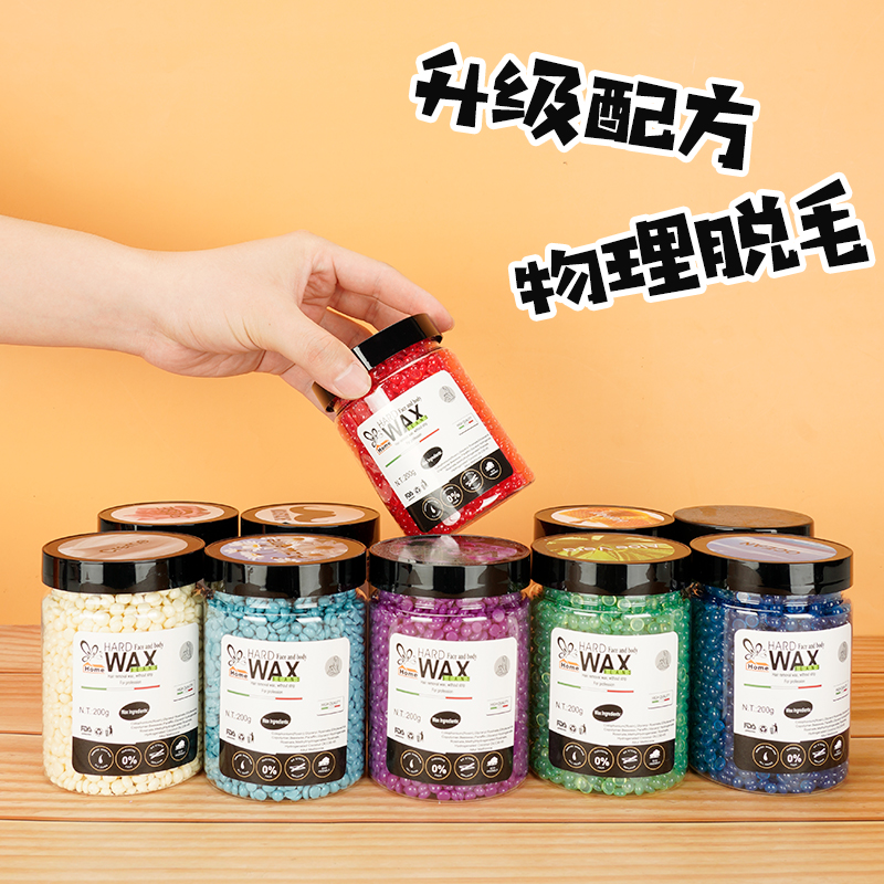 200g瓶装脱毛蜜蜡固体硬蜡撕拉式粗细毛男女通用腋下胡子私处拔毛,淘宝优惠券,粉丝福利购,淘宝优惠卷