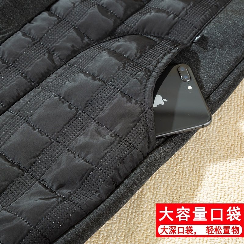 中老年保暖男加绒外穿打底开衫内衣 宝缇简保暖上装