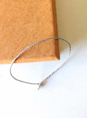 超细纯手工编织红绳手链日韩金色