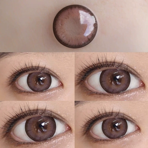 Серо -зеленые зрачки пол года 2022 г. Новые женские контактные линзы с большим диаметром могут бросить ежемесячный сезон броска и бросить TN