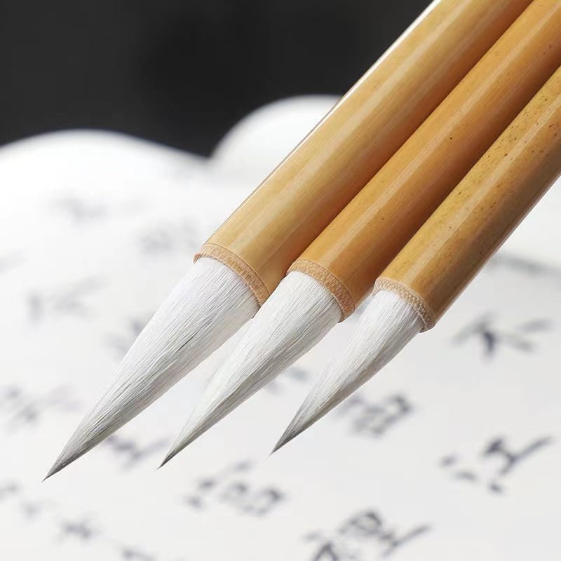 善琏湖笔白云毛笔套装初学者书法练字大楷中楷篆隶书国画花鸟写意,淘宝优惠券,粉丝福利购,淘宝优惠卷