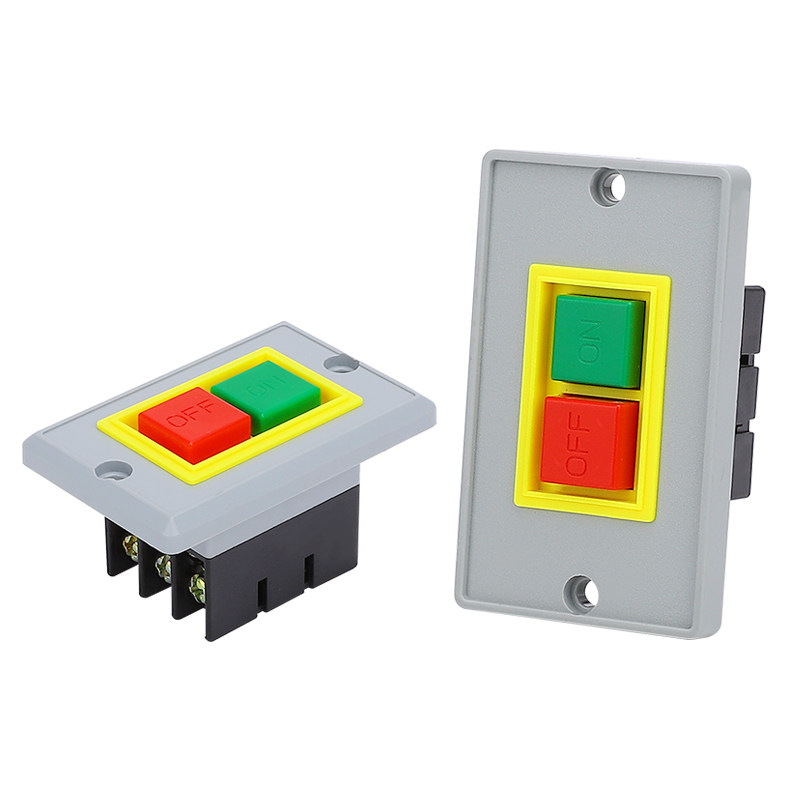 QKS2-5按钮开关台钻启动开关大小面板起动开关停止绝缘压扣开关,淘宝优惠券,粉丝福利购,淘宝优惠卷