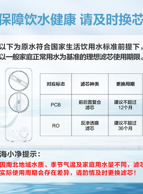 海尔净水器原装正品滤芯
