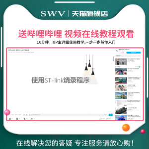 ST-LINK V2 STM8/STM32仿真器编程stlink下载器线烧录调试单片机