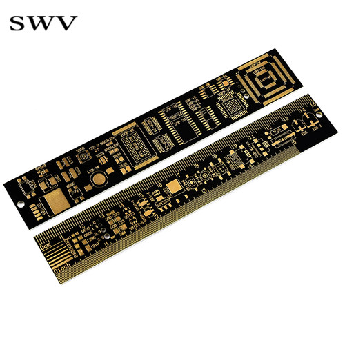 PCB封装尺Ruler电路板尺子 电子工程师设计工程尺15/20/25cm直尺 - 图1