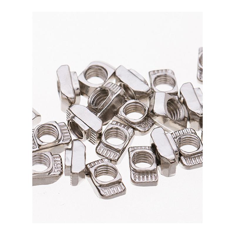 20/50Pcs 2020 3030 4040 M3 M4 M5 M6 Slot T-nut Sliding T Nut-图3