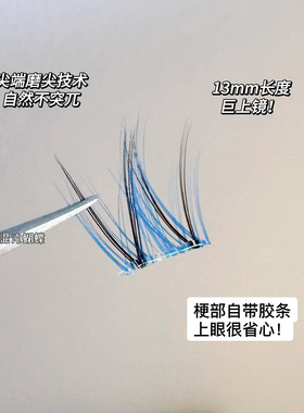 音乐节贴这个美疯！彩色夹心睫毛