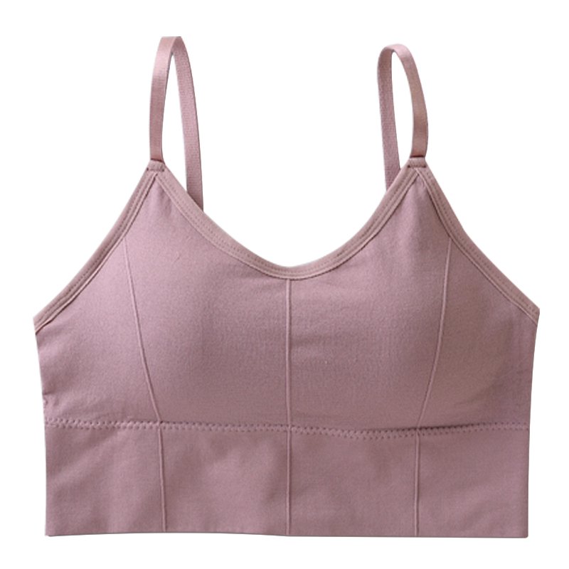 梵诺慕旗舰店运动内衣女聚拢无钢圈网红打底衣爆款裹胸美背抹胸文胸吊带背心0