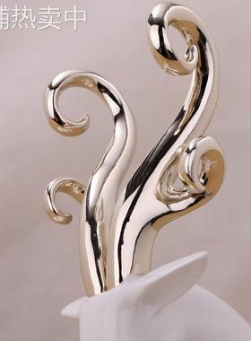 欧式摆件欧美风格家饰站姿鹿卧姿鹿摆件家居摆设树脂工艺品客厅