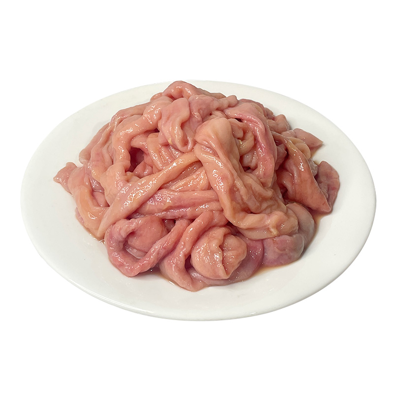 Fresh ostrich intestines, freshly killed cultured ostrich offal