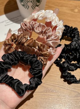 麻花辫发饰橡皮筋头绳女生高级感