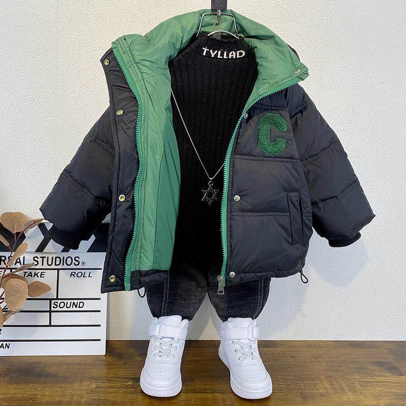 男童加厚羽绒服2024新款儿童韩版冬季白鸭绒棉衣洋气宝宝棉服外套,淘宝优惠券,粉丝福利购,淘宝优惠卷