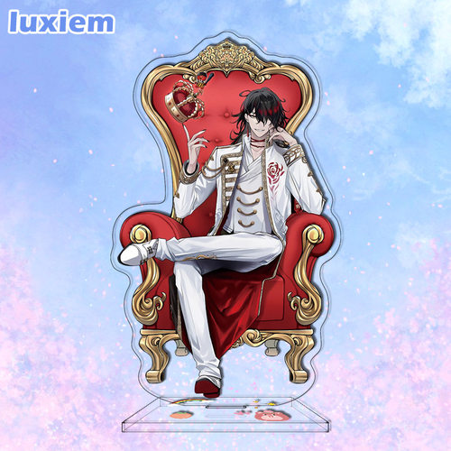 彩虹社Luxiem立牌摆件16cm高vox luca ike mysta shu蛋糕礼物挂件 - 图1