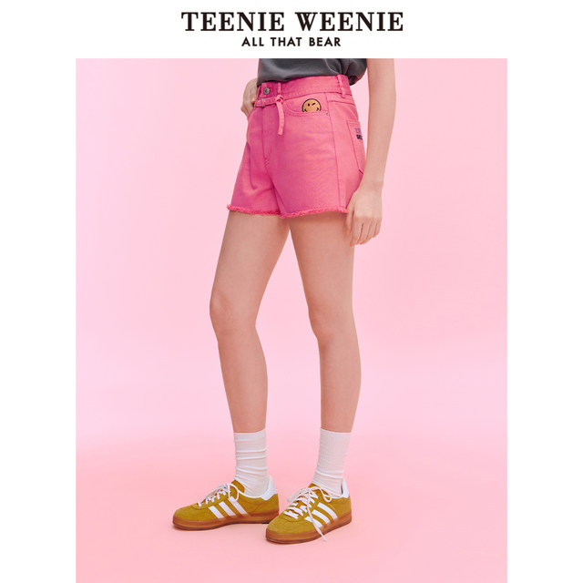 TeenieWeenie ຫມີ Ole + ໂສ້ງຂາສັ້ນ Denim