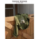 TeenieWeenie ຫມີ Jacket ແມ່ຍິງ Summer Retro ງ່າຍດາຍ Pastoral embroidered Lapel ຄົນອັບເດດ: ເທິງ