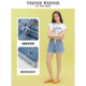 TeenieWeenie ຫມີ Ole + ໂສ້ງຂາສັ້ນ Denim