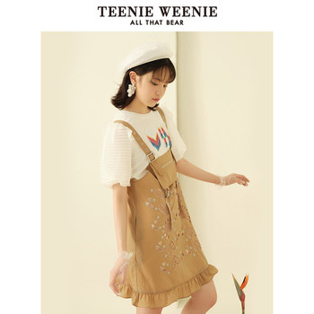 TeenieWeeniie Bear Ole ຫວານ temperament suspender skirt dress sequin ສາຍ A-line ຮ້ອນຂອງແມ່ຍິງ