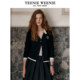 TeenieWeenie Bear Ole ດູໃບໄມ້ລົ່ນ Sheep Wool Knitted Cardigan ງ່າຍດາຍ Commuting Sweater Jacket ເຄື່ອງນຸ່ງຫົ່ມຂອງແມ່ຍິງ