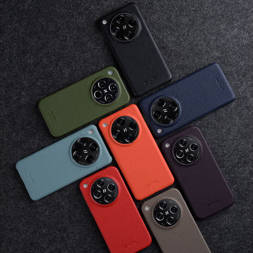 Melkco适用OPPOX8Ultra手机壳Findx8pro真皮保护套可磁吸背壳x8s+防滑皮质壳带镜头保护小众情侣壳简约高级感 - 图1