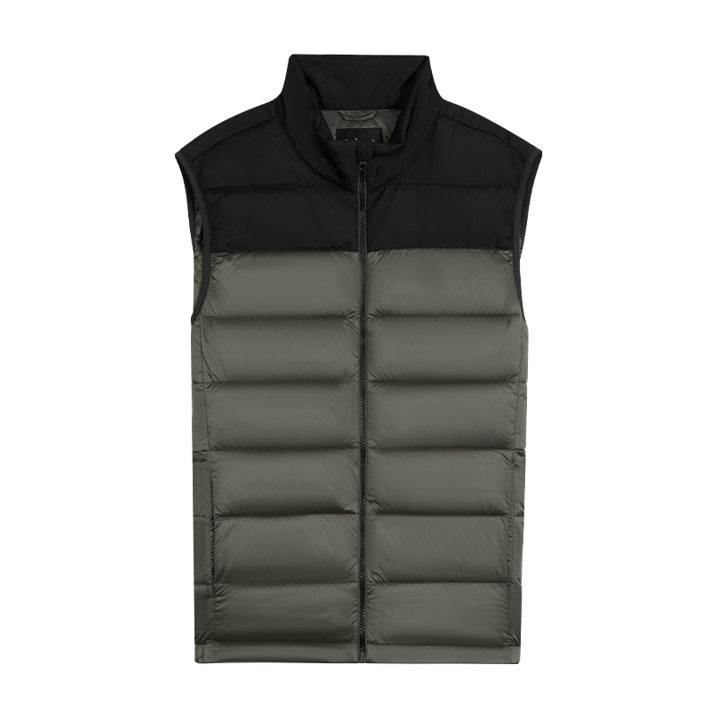 班尼路时尚潮流男装夹棉背心外套男休闲百搭夹棉背心男 - 图3