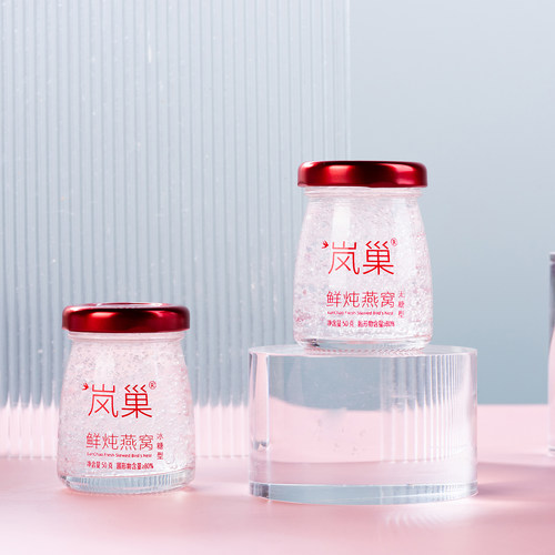 共30瓶 鲜炖即食冰糖燕窝孕妇营养滋补品月套餐产后月子恢复正品 - 图0