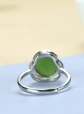 山料国内鉴定925纯银新疆和田玉