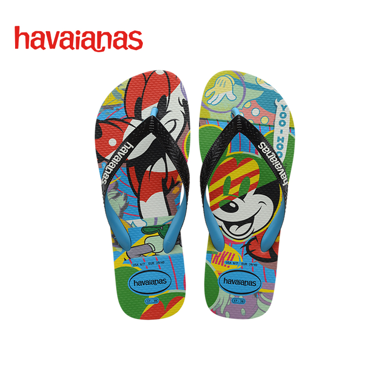 Havaianas哈唯纳Disney Stylish II迪士尼夹脚人字拖童款成人款 - 图0