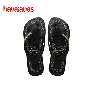 Havaianas哈唯纳Top Goodvibez反差线条夹脚人字拖凉拖情侣海边