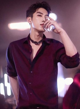 小众朋克颈带项链pu皮饰品