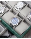 Двухэтажное вместительное и большое зеркало, часы, коробочка для хранения, коробка для хранения, серьги, ожерелье, кольцо, аксессуар, очки, стенд