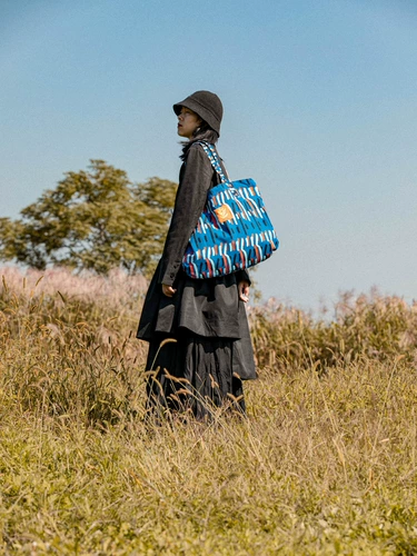 heyhokiii Оригинальный небольшой дизайнерский шоппер, тканевый мешок, ретро сумка через плечо, ранец, 2020