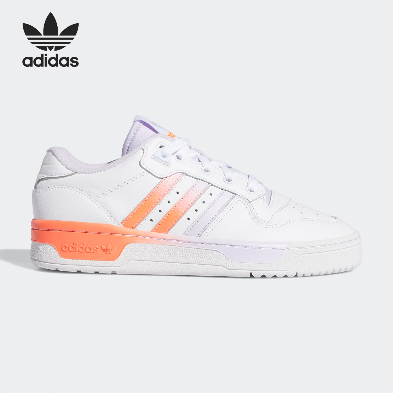 Adidas/阿迪达斯正品夏季新款三叶草女子休闲运动板鞋EH2188 - 图0