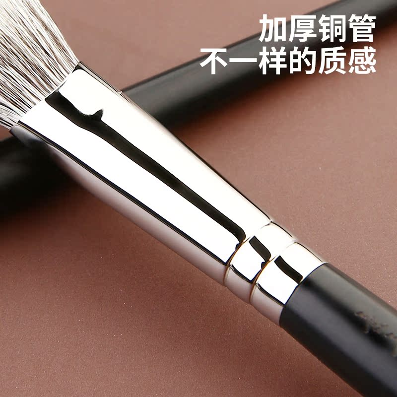 受受狼 典藏Y108 小坡坡精准点彩刷 高光腮红双羊毛 化妆刷工具 - 图2