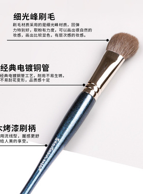 受受狼沧州桦木斜角羊毛鼻影刷