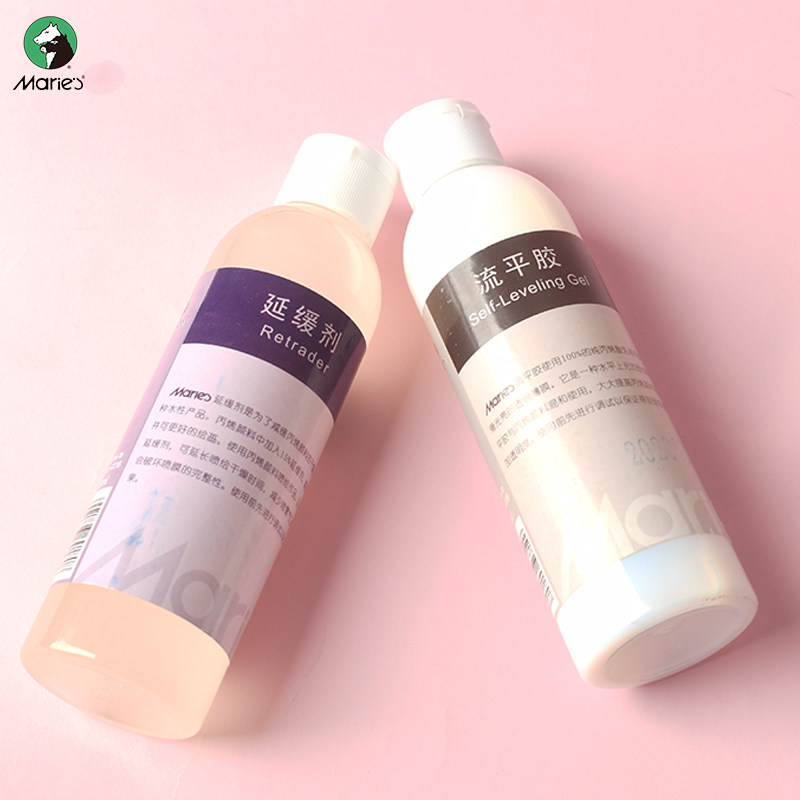 马利丙烯颜料调和液流平胶颜料调料180ml媒介剂 手绘墙绘石头画延缓剂 丙烯媒介剂延缓剂流平胶 丙烯缓干剂,淘宝优惠券,粉丝福利购,淘宝优惠卷