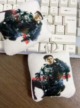 吴彦祖威龙三角洲发毛绒声玩偶