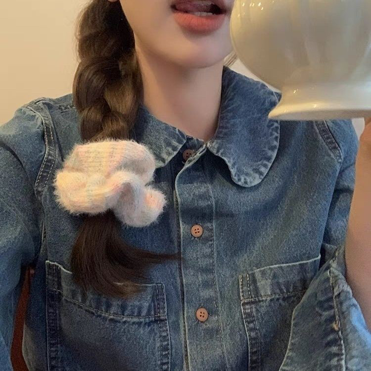 秋冬韩国新款毛绒大肠发圈温柔气质淑女头绳发绳皮套发饰网红皮筋,淘宝优惠券,粉丝福利购,淘宝优惠卷