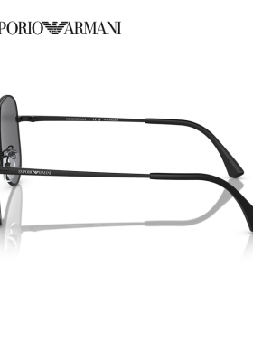 阿玛尼飞行员时尚男款高级感墨镜