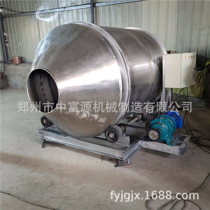 定制滚筒式不锈钢拌种机304不锈钢防腐蚀 大容量食品专用搅拌机,淘宝优惠券,粉丝福利购,淘宝优惠卷