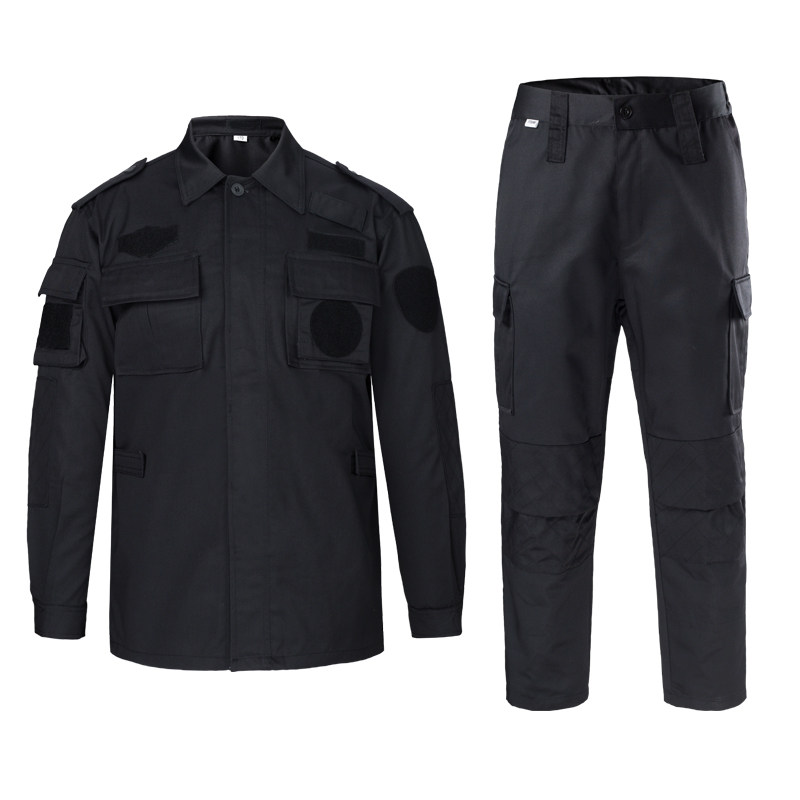 保安长袖春秋特训物业男保安服 重马给力工装制服