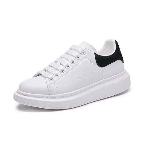 Белая обувь, летние универсальные высокие кроссовки, туфли