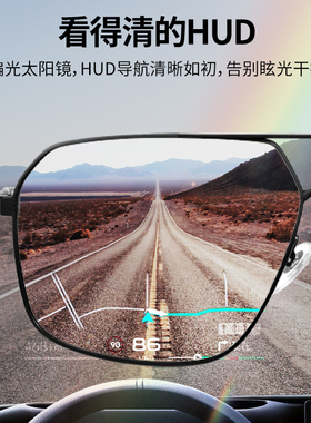 ZIPPO偏光镜男款hud抬显专用防眩光变色碳纤维驾驶镜女款75862
