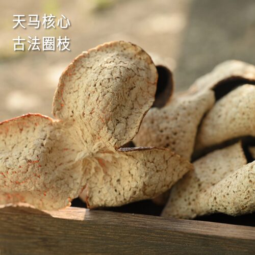 【愚草】天马圈枝大红皮 2021年干皮新会陈皮天马大红皮130g/罐 - 图1