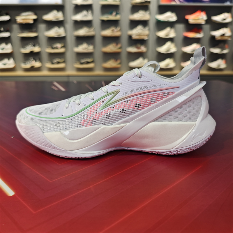 李宁音速10V2男子2022秋季轻量高回弹减震篮球专业比赛鞋ABAS057 - 图0