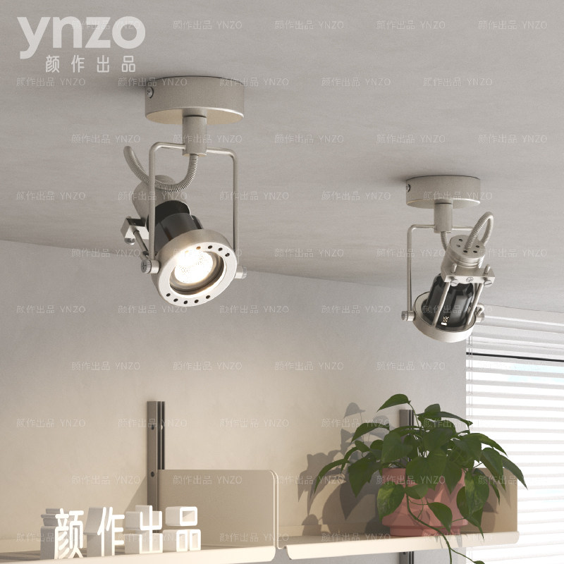 全光谱明装射灯客厅电视背景墙防眩无主灯洗墙装饰圆盘三头天花灯,淘宝优惠券,粉丝福利购,淘宝优惠卷