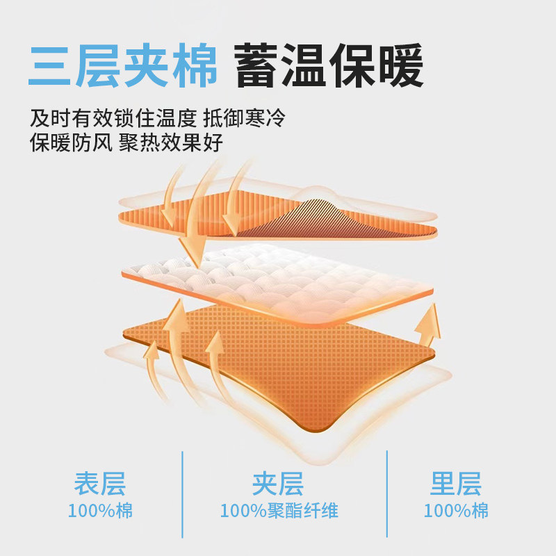 儿童保暖裤秋冬季加厚男宝宝内衣裤纯棉婴儿裤子三层夹棉内穿打底,淘宝优惠券,粉丝福利购,淘宝优惠卷