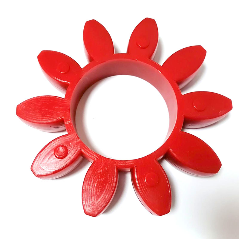 GR梅花垫星型联轴器八角聚氨酯减震垫弹性缓冲垫GS24/28/38/42/48 - 图2