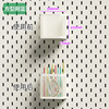 Mesh basket hole board accessories metal IKEA storage box basket